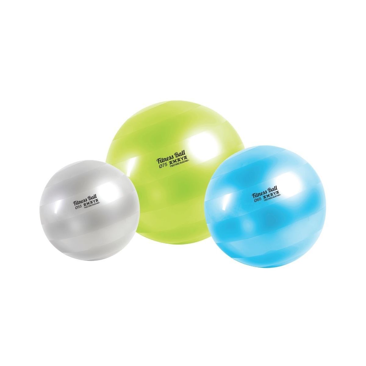 Fitness Ball 55 cm.Tecnocaucho® Antiexposión.