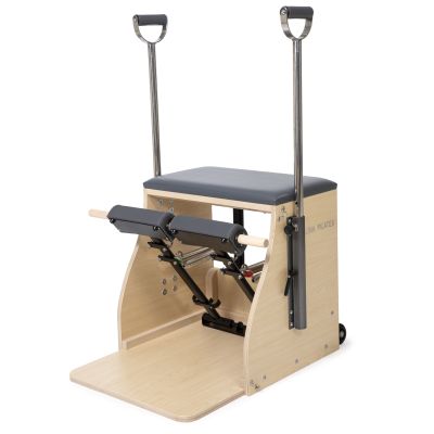 Silla Pilates combinada con base de madera